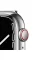 Apple Watch Series 7 GPS + LTE 45mm Silver Stainless Steel Case with Silver Milanese Loop
